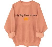 Only King I Know Is Jesus Sweatshirt Christian God Religious Shirts Only King I Know Is Jesus Hoodie Unisex