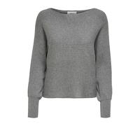 ONLY Knitted Pullover ONLADALINE Knitted Pullover l, Medium Grey Melange, L