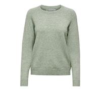 ONLY Women's Onllesly Kings L/S Pullover Knt Noos Sweater, Multicolour (Basilw Melange), M UK