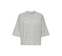 ONLY Female Knitted Jumper ONLSIMONI Knitted Jumper, Light Grey Mix, S
