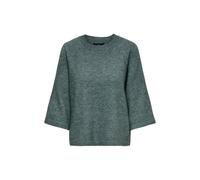 ONLY Women's Onlsimoni KNT Noos 3/4 Pullover, Balsam Green, S