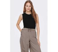 Only Knitted Sleeveless Sweater Black