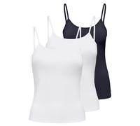 Only Ladies Spaghetti Top 3-Pack - Onlea New Singlet Jrs, Undershirt, Stretch...