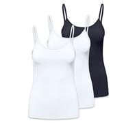 Only Ladies Spaghetti Top 3-Pack - Onlea New Singlet Jrs, Undershirt, Stretch...