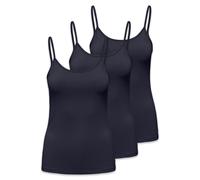 Only Ladies Spaghetti Top 3-Pack - Onlea New Singlet Jrs, Undershirt, Stretch...