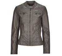 Only Leather jacket ONLBANDIT FAUX LEATHER BIKER OTW in Grey UK 6