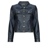 Only Leather jacket ONLCITA L/S COATED in Marine EU S