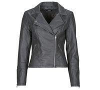 Only Leather jacket ONLGEMMA in Grey UK 6