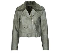 Only Leather jacket ONLMACY in Grey EU XS