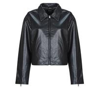 Only Leather jacket ONLNICKI FAUX LEATHER in Black EU M