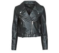 Only Leather jacket ONLVALERIE in Black EU L