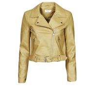 Only Leather jacket ONLVALERIE in Kaki EU S