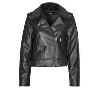 Only Leather jacket ONLVILHELMA in Black EU XL