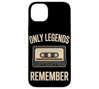 Only Legends Remember Retro Cassette Tape Case for iPhone 14 Plus