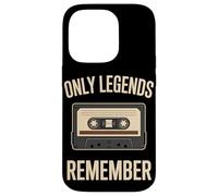 Only Legends Remember Retro Cassette Tape Case for iPhone 14 Pro