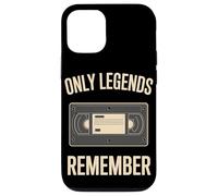 Only Legends Remember Retro VHS Tape Nostalgia Case for iPhone 12/12 Pro