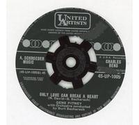 Only Love Can Break A Heart / If I didn't Have A Dime To Play The Jukebox