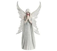 Nemesis Now B2798G6 Love Remains Anne Stokes Figurine 26cm White, Resin