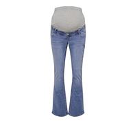 ONLY Maternity Women's Only Female Fit Olmblush Medium Waist Flared Jeans, Medium Blue (Medium Blue Denim), 6/XXL/L