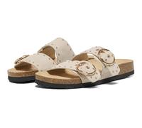 Only MAXI-15 Polyurethane Womens Cream Sandals - Size UK 5