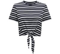 Only May Life Knot Top - X-Small, Night Sky/Ivory Silk