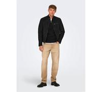 Only Mens Jacket Outerwear Faux Leather