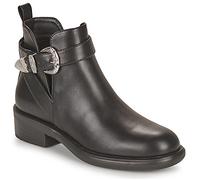 Only Mid Boots ONLBLOOM-5 PU BUCKLE BOOT in Black 6.5