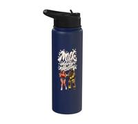 Only Milk Helps Against Burning Stainless Steel Insulated Water Bottle