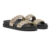 Only Minnie-16 Synthetic Women's Gold Sandals UK 3