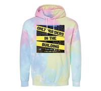 only murders in the building Officially Licensed Podcast Logo Tie Dye Hoodie, Rainbow Pastel, XXL