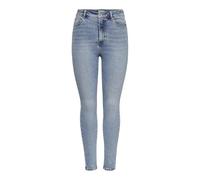 ONLY NOS Women's Onlmila Hw Sk ANK Jeans Bj13502-1 Noos Skinny Jeans Not Applicable, Blue (Light Blue Denim Light Blue Denim), 38 /L34 (Manufacturer Size: 30)