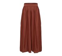 ONLY Women's Onlvenedig Paperbag Long Wvn Noos Skirt, Red (Henna Henna), M UK