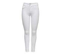 ONLY NOS Women's Skinny Jeans, White, L32