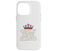 Only One King Bold Crown American Graphic Gift Tee for Men Case for iPhone 14 Pro Max
