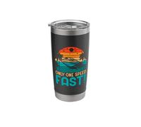 Only One Speed Fast Boat Stainless Steel Insulated Tumbler