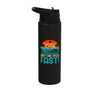 Only One Speed Fast Boat Stainless Steel Insulated Water Bottle