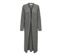 ONLY Women's Onlalpha Ls Maxi Cardigan KNT Sweater, Medium Grey Melange, S