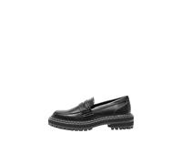 ONLY Women's Onlbeth-3 Pu Loafer-Noos, Black, 4 UK