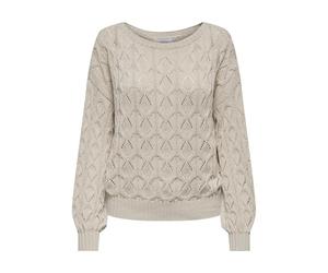 ONLY ONLBRYNN Female Knitted Jumper, Pumice Stone, S