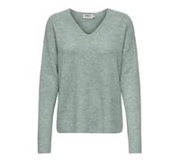 Only Sweater ONLCAMILLA V-NECK in Green EU M