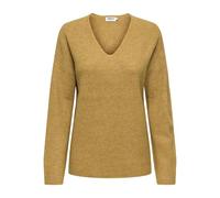 ONLY Onlcamilla KNT Noos V-Neck L/S Pullover, Wood Thrush, S