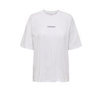 ONLY Onlcarrie Life S/S Cherry Top Box JRS, Bright White, XS