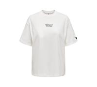 ONLY Onlcassandra Life S/S Always Top Box JRS, Cloud Dancer, XS