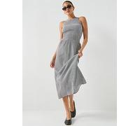 Only Onlcelle Sleeveless Smock Midi Dress, Black, Size L, Women Black