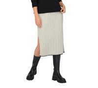 ONLY Women's Onlchick Stitch Mv Skirt KNT, Pumice Stone/Detail: Black, S