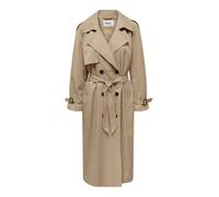 ONLY Women's Onlchloe Trench Coat Double B. OTW Noos Jacket, Tannin, XS