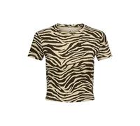 ONLY Onlelina Life S/S AOP Top JRS, Sandshell, S