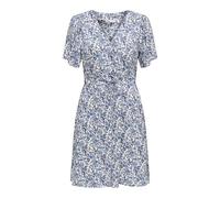 ONLY Onlevida S/S Short Dress WVN Noos, Coronet Blue, L
