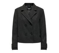 Only ONLFREJA LIFE SHORT DB JACKET OTW NOOS Mid-Season Jackets anthracite M