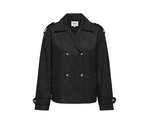ONLY Onlhannah Otw Short Trench Coat, black, M